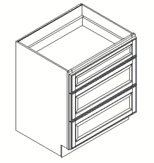 Cabinets, GHI Sedona Chestnut GHI Sedona Chestnut Drawer Pack Cabinet 24W X 34-1/2H