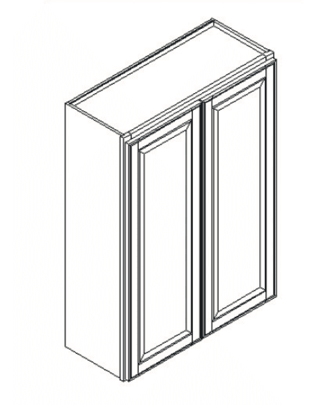 Cabinets, GHI Newport White Feather Lodge Newport White Wall Cabinet 30W X 42H