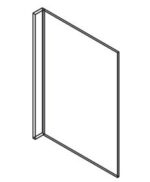 Forevermark Cinnamon Glaze Refrigerator End Panel 24W X 96H