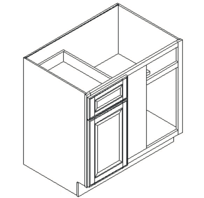 Base Blind Corner Cabinet 42W x 34.5H x 24D