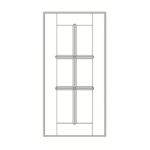 GHI Mullion Door
