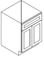 Wall Cabinet - 2 Built-in Drawers 18W X 48H