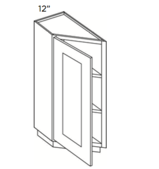 Cabinets, Cubitac Milan Shale Base-Angle-Cabinet-BAC12FH