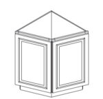 Angle Base Cabinet 24W X 34-1/2H