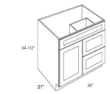 Cabinets, GHI Arcadia White Shaker