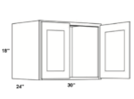 Wall-Cabinet-3018X24-w301824b-