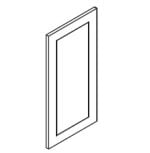 Forevermark Petit White Wall End Decorative Door 11-1/2W X 41-5/16H