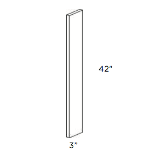 Forevermark Townsquare Grey Wall Filler 3W X 42H