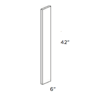 Forevermark Townsquare Grey Wall Filler 6W X 42H