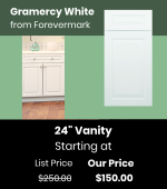 Forevermark Gramercy White Vanity