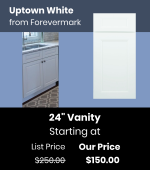 Forevermark Uptown White Vanity