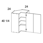 US Cabinet Depot Easy Reach Wall Corner Cabinet