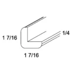 Outside Corner Molding 96 (Cut to 84in)