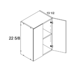 US Cabinet Depot Two Door Wall Cabinet