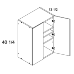 US Cabinet Depot Two Door Wall Cabinet
