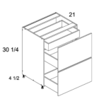 US Cabinet Depot Two Drawer Vanity