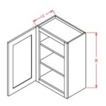 US Cabinet Depot 36 High Wall Single Door Cabinet
