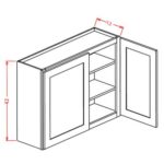 US Cabinet Depot 42 High Wall Double Door Cabinet