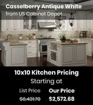 US Cabinet Depot Casselberry Antique White