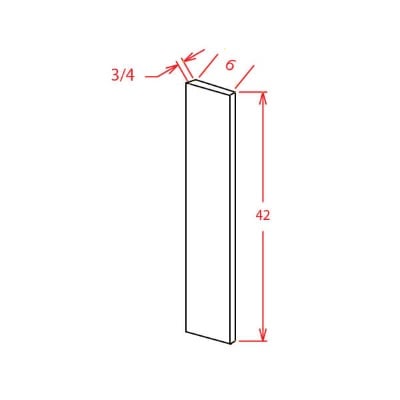 Cabinets, US Cabinet Depot Shaker Cinder US Cabinet Depot Filler 6x42