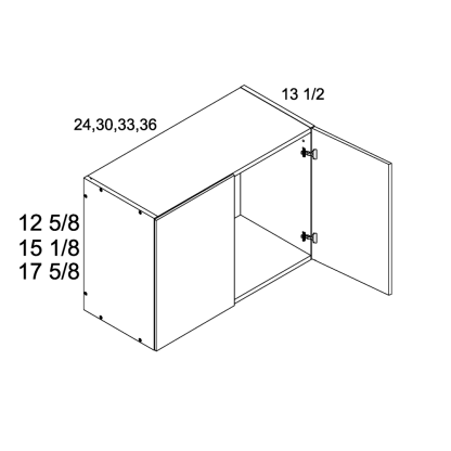 -us-cabinet-depot-verona-pure-blank-two-door-stacker-wall-cabinet-24w-x-13d-x-12h-VPB-W2412