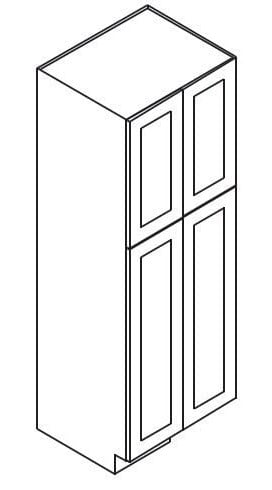 Forevermark Petit Blue Wall Pantry Cabinet 30W X 84H