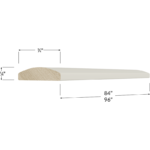 Batten Moulding - 84W x 3/4H x 1/4D