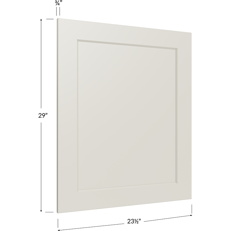 Base Decorative End Panel - 23-1/2W x 29H x 3/4D