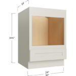 Base Microwave Cabinet - 24W x 34-1/2H x 24D - 1 Drawer