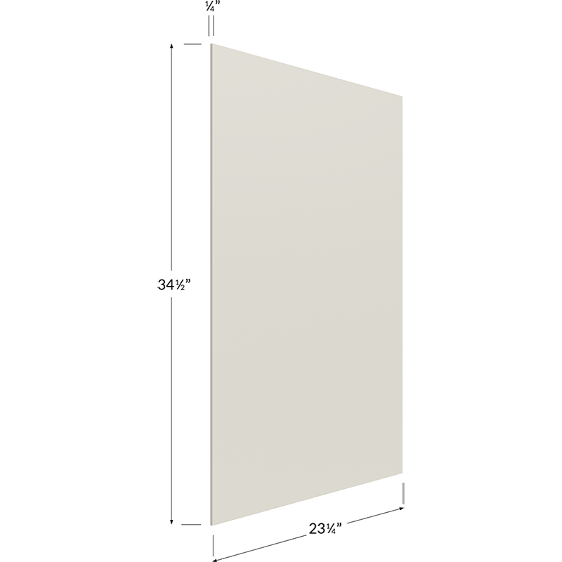 Base Skin Panel - 23-1/4W x 34-1/2H x 1/4D
