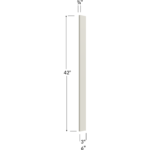3W Filler - 3W x 42H x 3/4D