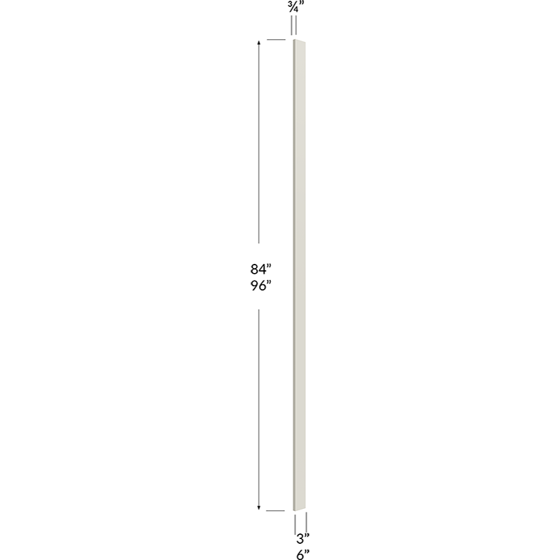 3W Tall Filler - 3W x 96H x 3/4D