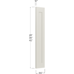 Filler Overlay - 5-1/2W x 29H x 3/4D