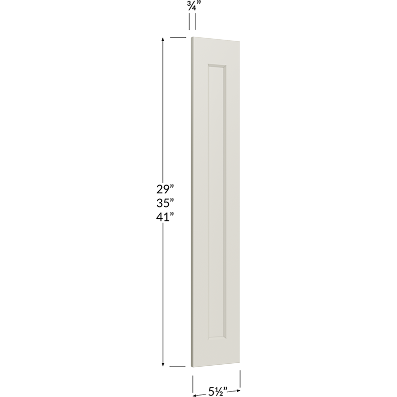 Filler Overlay - 5-1/2W x 41H x 3/4D