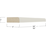 Scribe Moulding - 84W x 3/4H x 1/4D