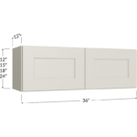 Bridge Cabinet - 36W x 12H x 12D - 2 Doors