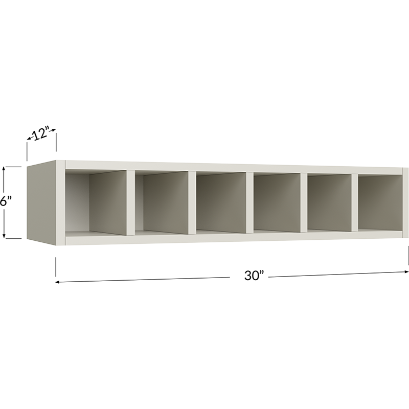 Wall Wine Cubby - 30W x 6H x 12D