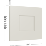 Stacker Wall Decorative End Panel - 11-1/2W x 11H x 3/4D