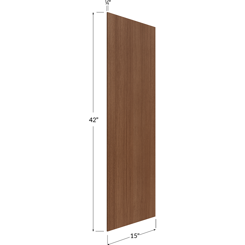 Blackwood Bourbon Oak Wall Skin Panel - 15W x 42H x 1/4D