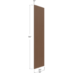 Blackwood Bourbon Shaker Shelf Board - 24W x 96H x 3/4D