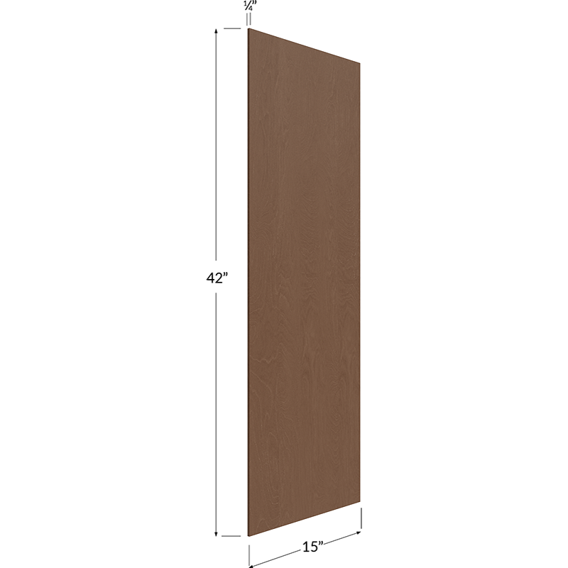 Blackwood Bourbon Shaker Wall Skin Panel - 15W x 42H x 1/4D