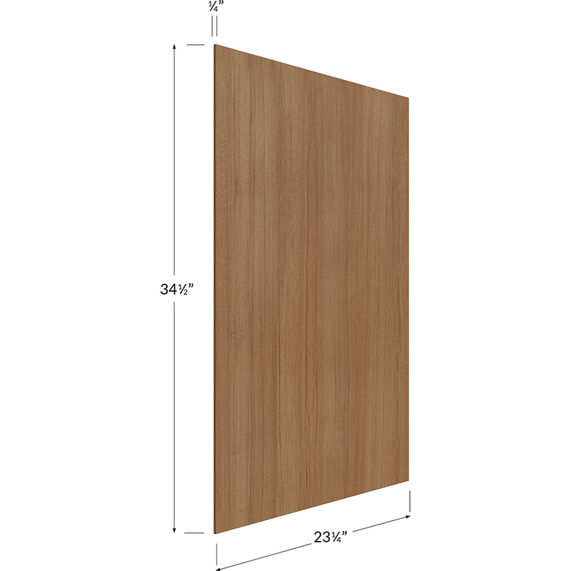 Blackwood Canyon Oak Base Skin Panel - 23-1/4W x 34-1/2H x 1/4D
