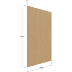 Base Skin Panel - 23-1/4W x 34-1/2H x 1/4D