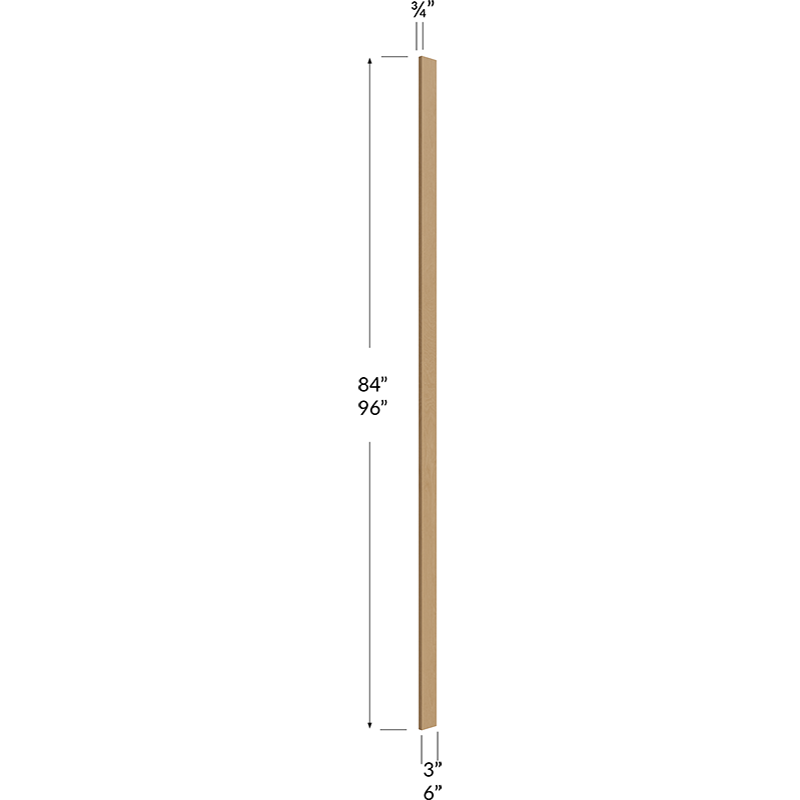 3W Tall Filler - 3W x 96H x 3/4D