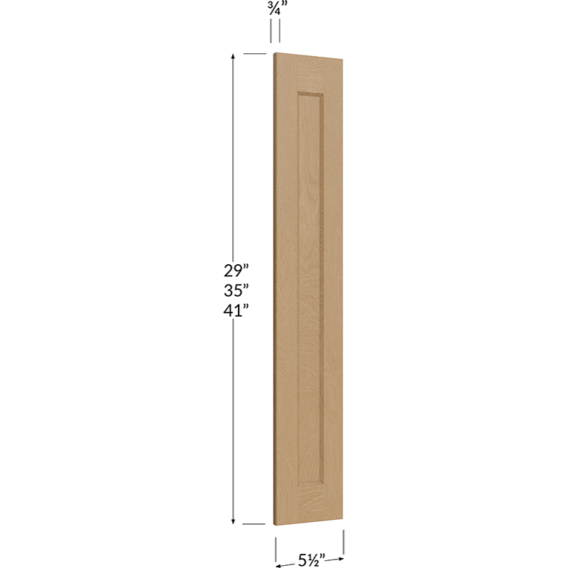 Filler Overlay - 5-1/2W x 41H x 3/4D