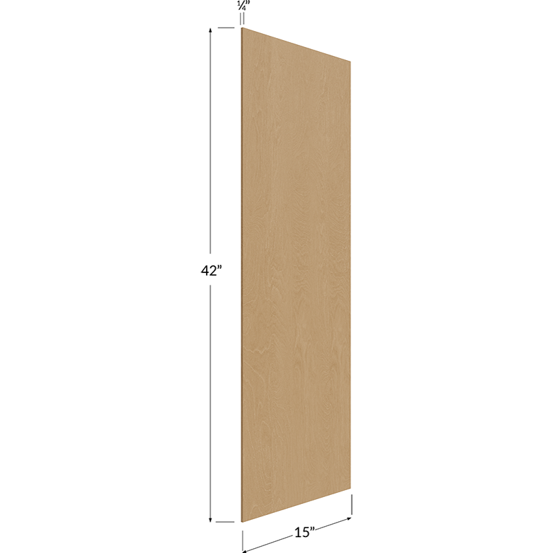 Wall Skin Panel - 15W x 42H x 1/4D