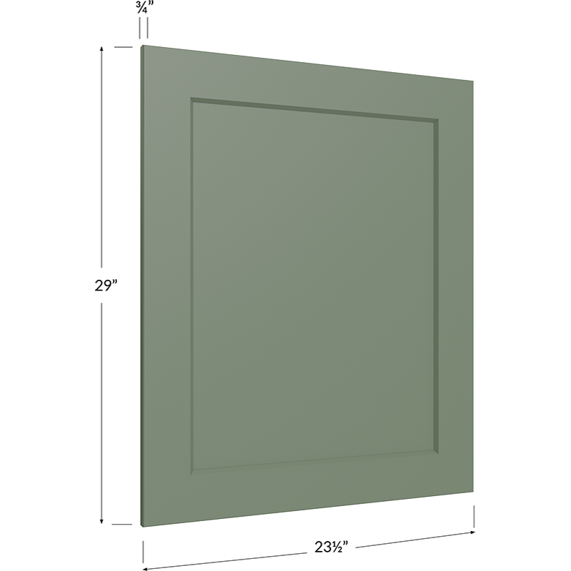 Base Decorative End Panel - 23-1/2W x 29H x 3/4D