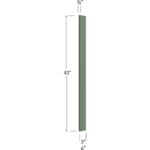 3W Filler - 3W x 42H x 3/4D