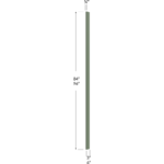 3W Tall Filler - 3W x 84H x 3/4D
