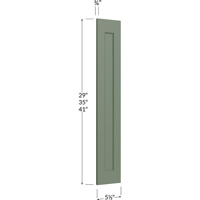 Filler Overlay - 5-1/2W x 41H x 3/4D
